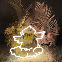 Boîte à lumière en acrylique personnalisée, enseigne au néon LED pour mariage, fête, barbecue, restaurant, décoration murale, signalétique intérieure et extérieure