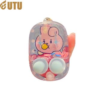 Llaveros de dibujos animados y anime bonitos, colgantes de juego de baloncesto con aro subacuático, muñecos de máquina de regalos, plástico Burst-F - Product Image 5