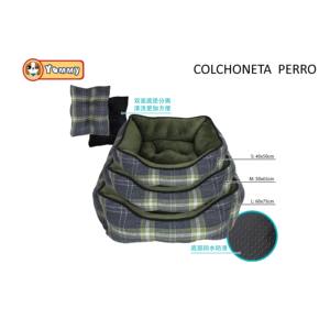 Cuccia per cani Yommy con design a quadri, taglia S M L, impermeabile, fondo antiscivolo. - Product Image 3