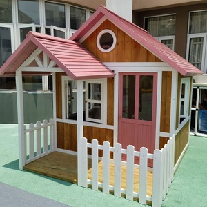 <span class=keywords><strong>Casetta</strong></span> da Gioco per <span class=keywords><strong>Bambini</strong></span> in <span class=keywords><strong>Legno</strong></span> da Esterno - Product Image 2