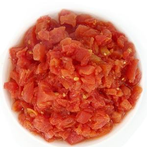 Vendita diretta in fabbrica pomodoro di prugne tritato in scatola italiano in scatola - Product Image 3