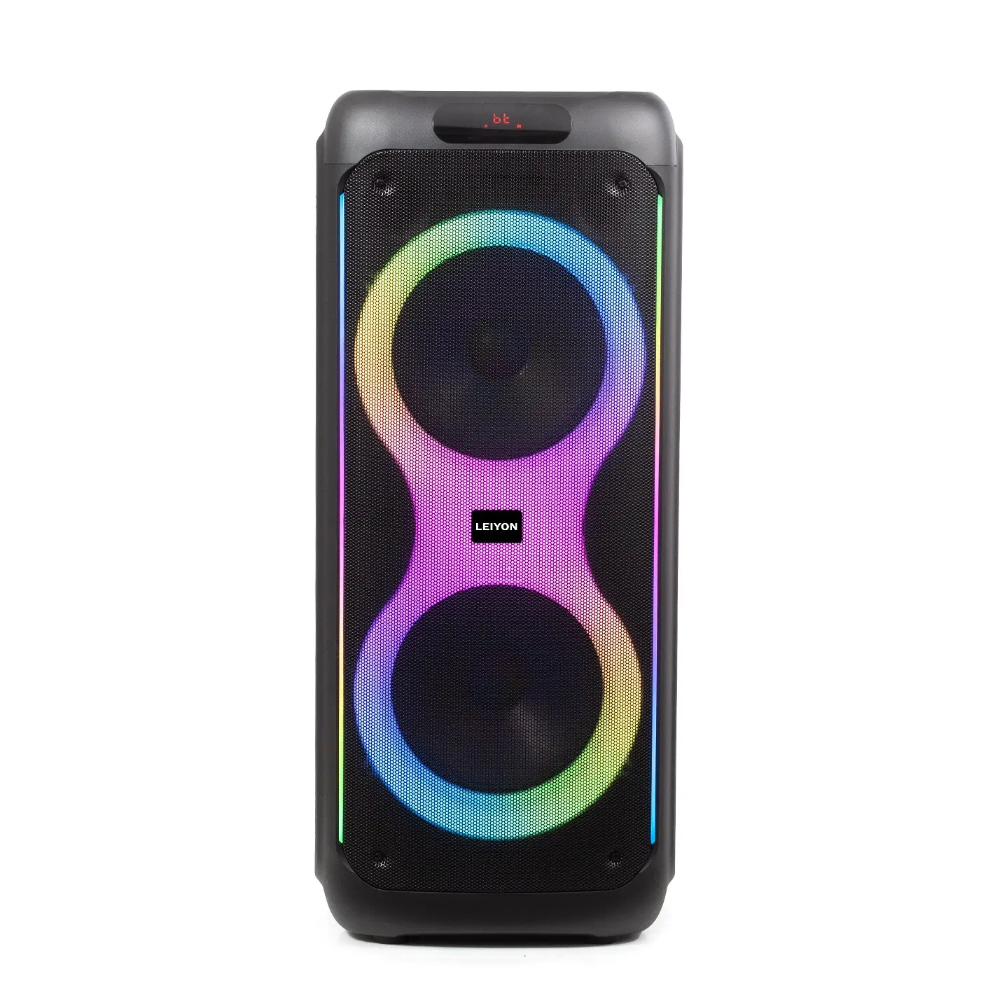 Sistem Speaker Bluetooth Portabel Luar Ruangan 10 Inci Ganda