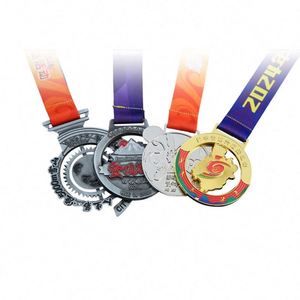 Medallas Personalizadas Económicas con Diseño Hueco y Cinta para Tenis de Mesa y Ceremonias - Product Image 6