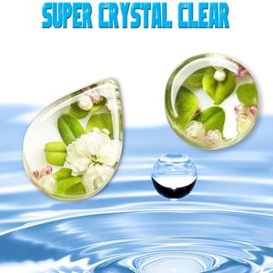 Resina UV 100g - Kit de Resina UV Mejorado, Resina Epoxi UV de Curado Ultravioleta Transparente Tipo Cristal para Manualidades y Joyería - Product Image 4