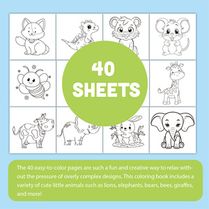 Custom Printing High Quality Cardboard Children Coloring <b>Book</b> with Offset Printing for <b>Educational</b> Drawing and Painting - Product Image 4
