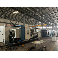 Tour à fileter automatique pour tuyaux avec tourelle à outils verticale à quatre postes pour raccords de tuyauterie généraux, centre de tournage et de filetage CNC pour tuyaux
