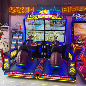 เครื่องจำลองการแข่งม้าแบบหยอดเหรียญหน้าจอ HD เกมแข่งม้าแบบไดนามิกสำหรับ 2 ผู้เล่น - Product Image 1