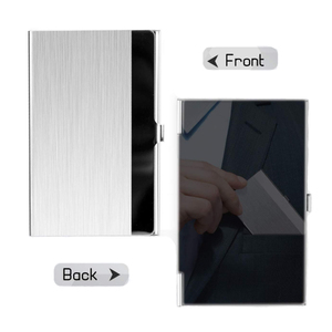 Hot Bán Mingyang SMB-01 45Mm Bền UV Tùy Chỉnh Tên Thẻ Trường Hợp Cá Nhân In Trống Thép Tin Kinh Doanh Thẻ - Product Image 2