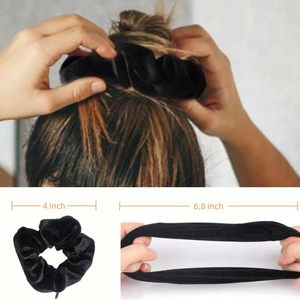 Elastico per Capelli in Tessuto a Costine con Logo Personalizzato e Tasca Nascosta con Cerniera per Monete, Gioielli e Piccoli Oggetti - Product Image 2