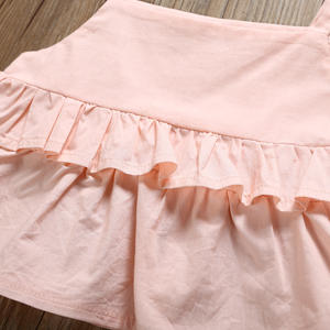 Ensemble de vêtements pour bébés filles : jupe, robe unie et pantalon - Vente en gros de Chine - Product Image 5