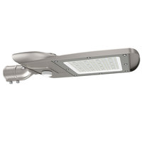 Lampadaire LED AC réglable 100W, luminaires LED en aluminium SMD 165 Lm/w avec cellule photoélectrique