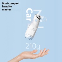 2025 mini parapluie UV portable compact pour femmes avec poignée cachée protection solaire d'été parasol parapluie de pluie