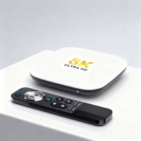 Boîtier multimédia intelligent H96 MAX M2 PLUS à faible coût, RK3528 WiFi6 1000M LAN BT5.0 Android14 Lecteur OTT