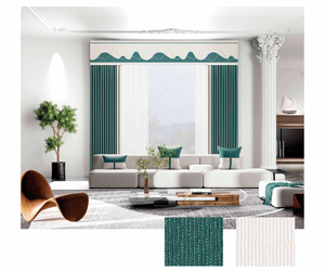 Mới nhất Rèm phong cách vải rèm màn rèm #1058 - Product Image 6