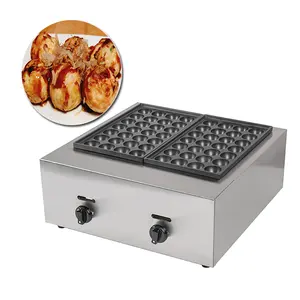 Top Quality New design Octopus Ball Making Machine Commercial Gas fish Ball Machine Tako yaki Maker for Food and Beverage shop