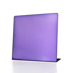 Mini Home Decor Tafelblad Metalen Ezel Voor Magneet Display Kleine Droog Wissen <span class=keywords><strong>Memo</strong></span> Bord Paars Magnetisch <span class=keywords><strong>Memo</strong></span> Bord Met Standaard - Product Image 2