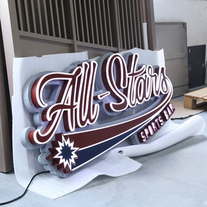 Customized Led 3D Letter Signs Company Office Shop Mall Advertising Studio Park Business Outdoor Neon Sign <b>Logo</b> - Product Image 1