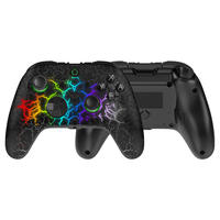 Control Inalámbrico BT 2.4G para Switch, Botón Turbo RGB, Botón Programable, Giroscopio de Seis Ejes para PC/ONE/S, Juega