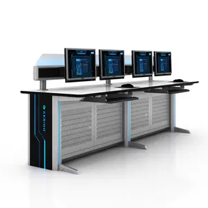 नियंत्रण डेस्क के लिए उच्च गुणवत्ता वाले तकनीकी डेस्क के साथ पेशेवर निर्माता कस्टम मेटल वाणिज्यिक फर्नीचर नियंत्रण कक्ष