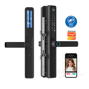 Khóa cửa trượt ngoài trời chống nước ANG IP66, khóa thông minh vân tay kỹ thuật số Tuya Wifi tích hợp camera - Product Image 6