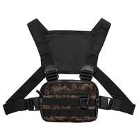 Personnalisé hommes molle poitrine plate-forme pochette tactique poitrine plate-forme gilet sac