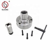 Mandrin auto-centrant 5C pour l'usinage CNC, pinces hydrauliques en acier, fixation pour tours, utilisation manuelle et pneumatique