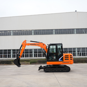 เครื่องยนต์ยันม่าร์ 36 กิโลวัตต์ รถขุดตีนตะขาบ LonKing CDM6060 น้ำหนัก 5.85 ตัน บุ้งกี๋ขนาด 0.25 ลูกบาศก์เมตร ระบบไฮดรอลิกเต็มรูปแบบ มอเตอร์/ปั๊ม/เกียร์ รับประกัน 1 ปี - Product Image 4