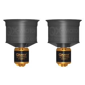 Original QX-MOTOR nouveau ventilateur canalisé 50MM <span class=keywords><strong>EDF</strong></span> 12 pales avec moteur sans balais QF2611 PRO CW CCW pour avion télécommandé - Product Image 2