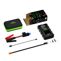 Jump Starter Darurat dengan Kompresor Udara Pengisi Ban Mobil, Booster Aki, Power Bank Portabel untuk Truk, SUV, Sepeda Motor