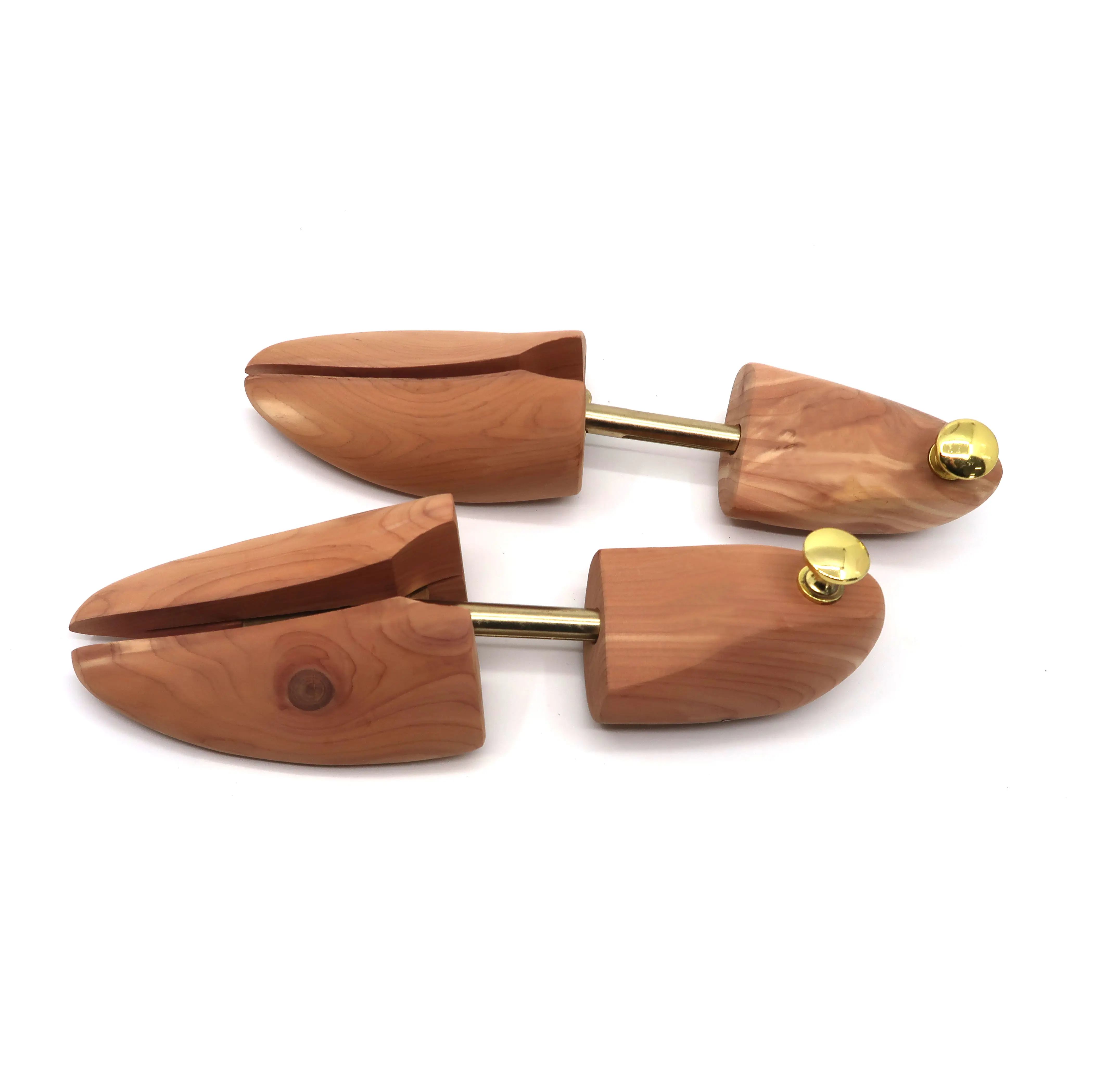 Регулируемая ароматическая древесина кедра, европейский стиль, популярная комбинированная ручка, одиночная трубка, хранитель обуви, оптовая продажа, дерево обуви ST07E