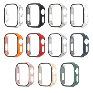 Coque de <span class=keywords><strong>protection</strong></span> pour montre connectée en or rose, multi-couleurs, compatible avec Iwatch Série 6 <span class=keywords><strong>7</strong></span> 41 <span class=keywords><strong>mm</strong></span> <span class=keywords><strong>45</strong></span> <span class=keywords><strong>mm</strong></span> - Product Image 5