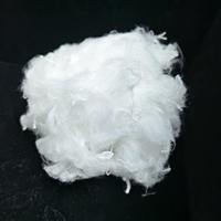 Microfibre vierge en polyester 100% blanc 0,9 Denier certifiée Eco, en vrac, pour le rembourrage de jouets