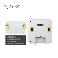 Systèmes d'alarme de capteur de température et d'humidité sans fil LoRaWan de haute qualité et sensibles pour une utilisation intérieure et extérieure