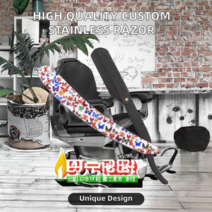 Maquinilla de Afeitar de Acero Inoxidable Personalizada de Alta Calidad, Maquinilla de Afeitar de Una Sola Hoja para Hombre, para Cara, Bikini y Axilas - Product Image 2
