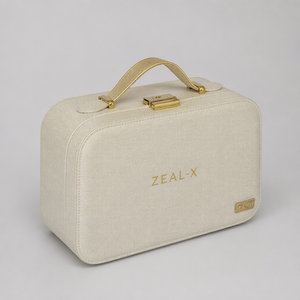Caja de recuerdo para bebé de cartón y tela de lino crema reutilizable de alta gama, embalaje de papel rígido vacío para regalo de recién nacido, ropa de bebé - Product Image 2