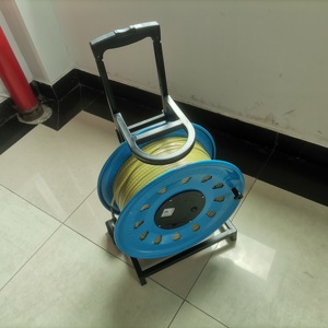 600m forage forages niveau d'eau mètre acier bobine bleu avec roues piézomètre dip mètre - Product Image 4