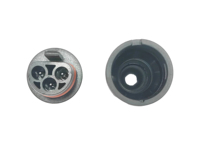 Conector Macho Impermeable IP67 M25-VL-3P con Aislamiento de PVC para Inversores Solares Fotovoltaicos y Máquinas