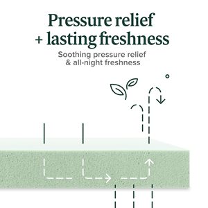 5 inch thoải mái chân không nén Nệm cuộn lên Nữ Hoàng đôi Vua kích thước giường trong một hộp trà xanh Bộ nhớ bọt giường nệm - Product Image 5