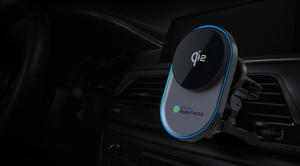 Caricabatterie Magnetico Wireless Qi2 per Auto con Ricarica Rapida 15W, Supporto per Telefono con Luce LED RGB e Localizzatore Anti-Smarrimento - Product Image 4