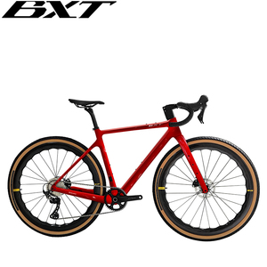 Bicicleta de grava de carbono BXT, fibra de carbono, Cable oculto completo, freno de disco de enrutamiento, colgador UDH, bicicleta de carretera, Grupo GRX RX810 - Product Image 6