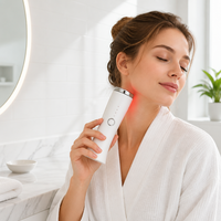 Appareil de luminothérapie rouge sans fil avec batterie rechargeable pour le lifting et le raffermissement du visage, soins de beauté en spa