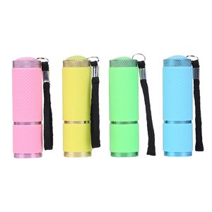 Mini lampe torche en aluminium à 9 LED pour la pêche nocturne, le camping en plein air, la lumière de camping pour enfants et adultes - Product Image 1