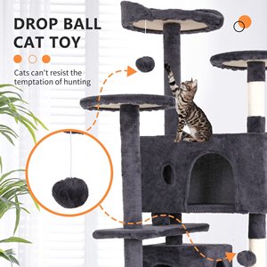 Torre de escalada Paraíso Natural al por mayor, árboles modernos para gatos y rascadores, torre de árbol para gatos, casa de árbol para gatos - Product Image 3