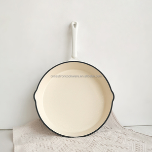 6 "8" 10 "12" エナメル鋳鉄グリル/フライパン3個セット - Product Image 3