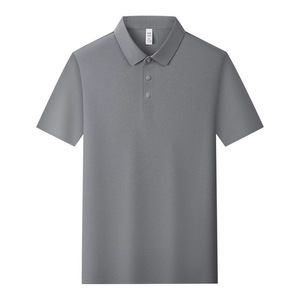 Polo Shirt Solid Color Short Sleeve Polyester Daily Wear Uniforms Advertising Use - Product Image 1