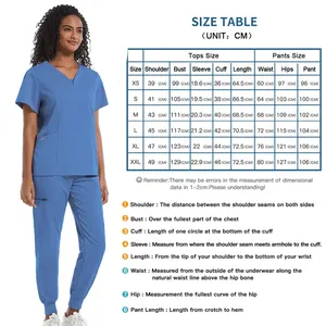 ชุดยูนิฟอร์มแพทย์หญิง ผ้าระบายอากาศ ชุดผ่าตัดบางเบา ชุดแพทย์สำหรับคลินิกทันตกรรม สัตวแพทย์ ชุดสครับแพทย์ ขายส่ง ชุดทำงาน - Product Image 2