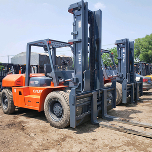 Chariot élévateur à fourche électrique d'occasion pas cher de Chine, 15 tonnes, 7 tonnes, en vente au Japon pour entrepôt, diesel - Product Image 6