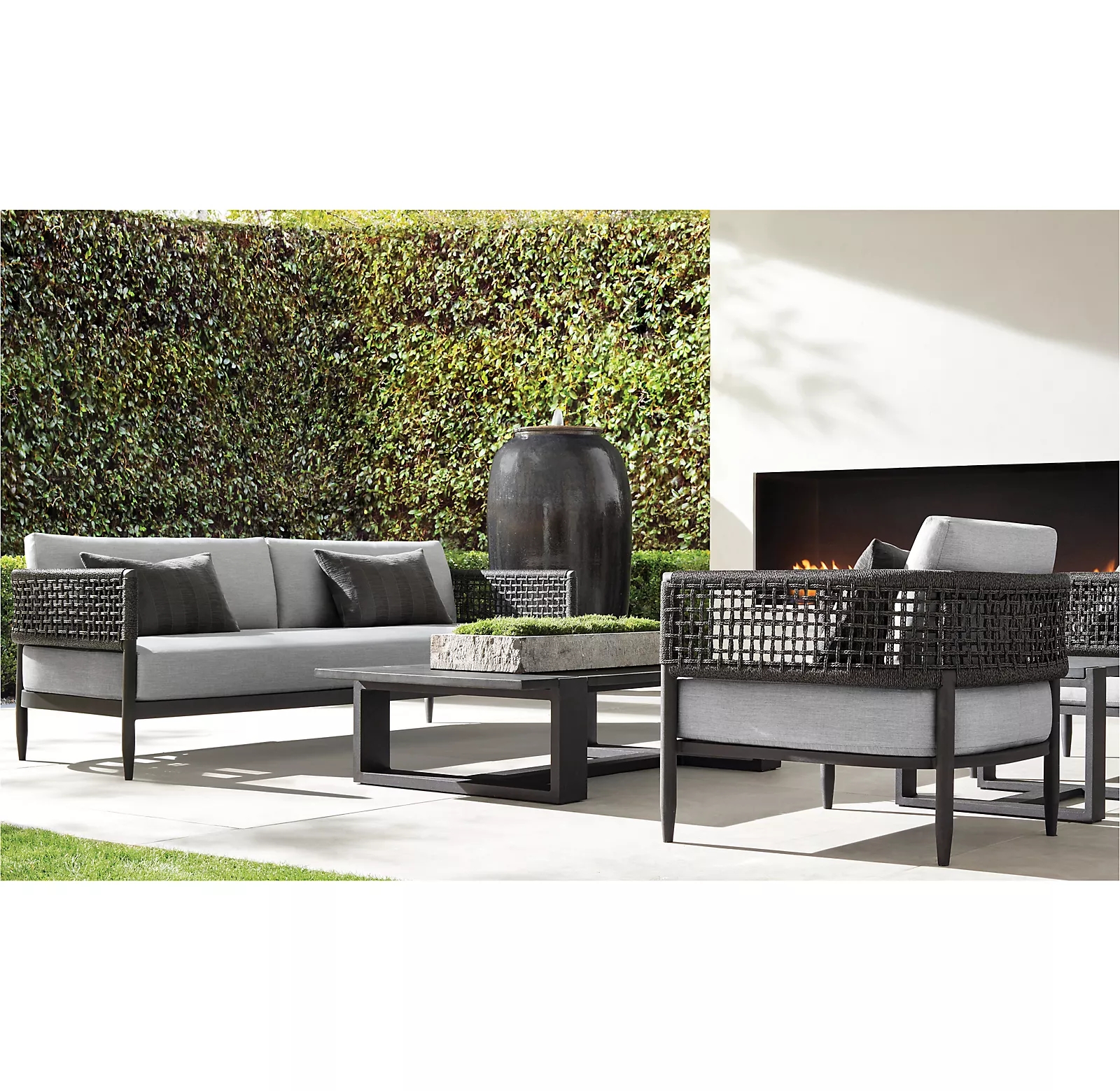 New style modern Garden Aluminum garden Sofa set Outdoor furniture
