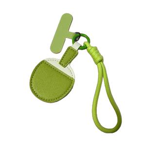 Llavero de Raqueta de Ping Pong AM PU, Adorno Colgante para Mochila, Regalo Simple y Lindo, Estilo Ins. - Product Image 5