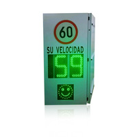 Señalización de Tráfico Personalizada P10 con Control Remoto, Señalización de Carretera con Panel Solar, Detector de Radar de Límite de Velocidad, Pantalla LED para